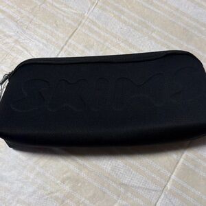SKIMS Black Cosmetic Bag